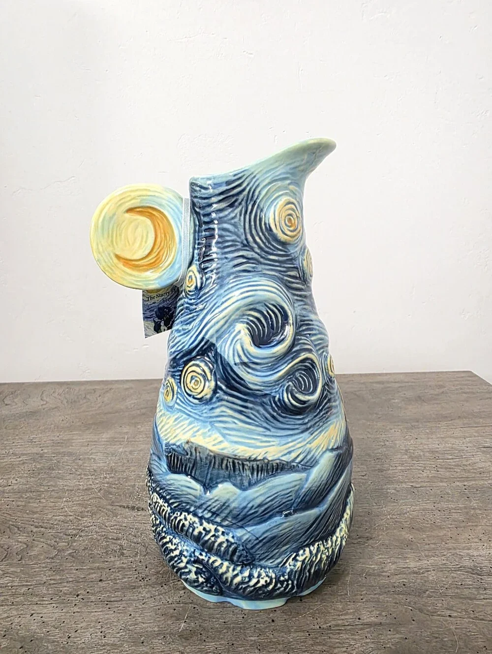 Corner Ruby Van Gogh The Starry Night Pitcher Vase Halloween Decor New